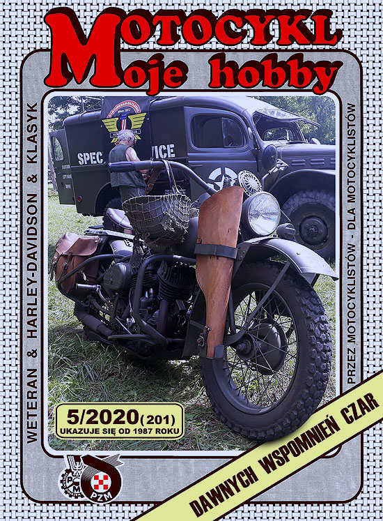 Okładka numeru 5/2020 (201) czasopisma Motocykl Moje Hobby